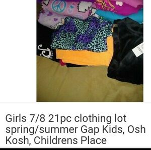 Girls clothing 21pc lot sz 7/8